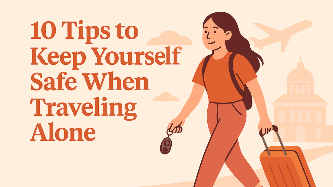 10 Tips to Keep Yourself Safe When Traveling Alone