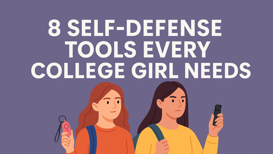 8 Self Defense Tools Every College Girl Should Carry