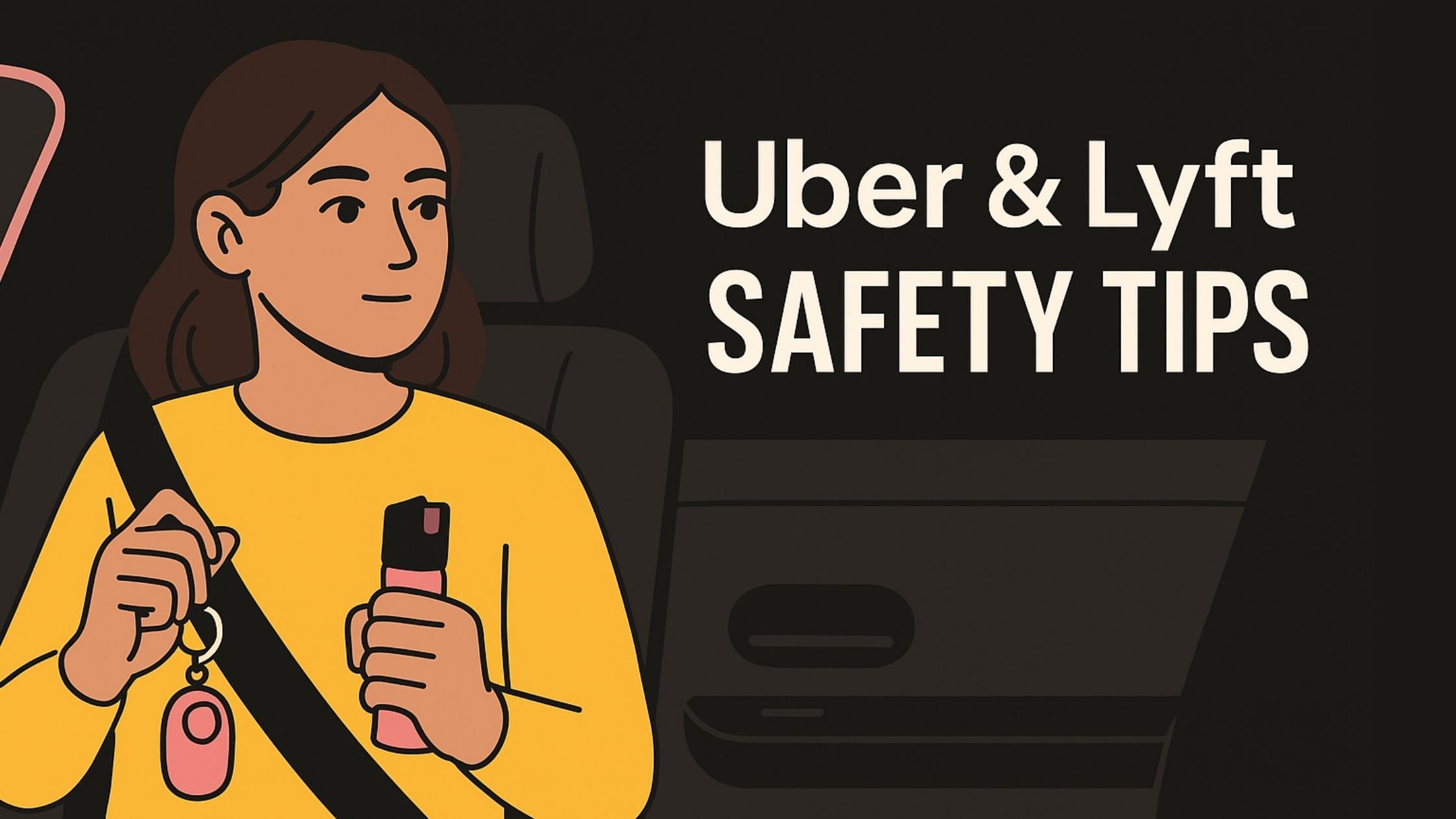 Self Defense Kit, Safety for Rideshare