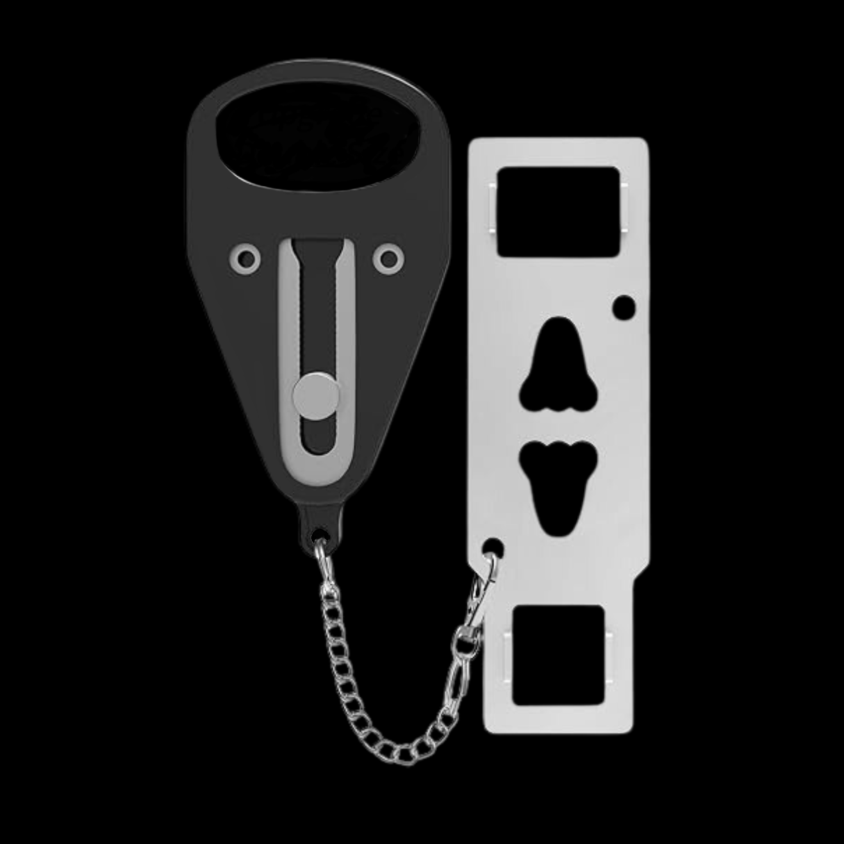 Travel-friendly portable door lock for added security in dorms, hotels, and apartments