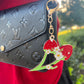 STRAWBERRY DEFENSE KEYCHAIN