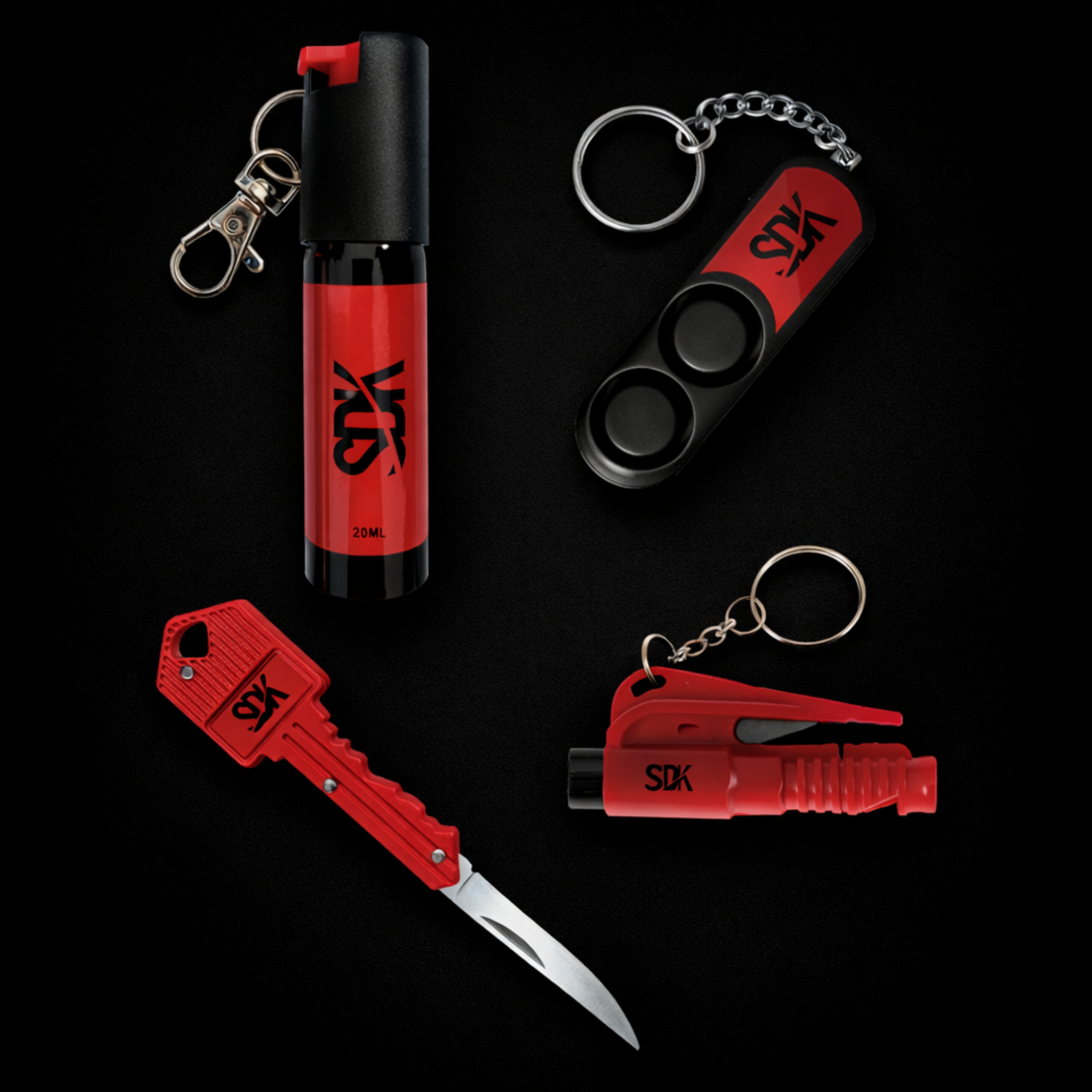 Red Self-Defense Kit