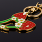 Strawberry Defense Keychain