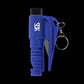 SDK Escape Tool Blue (all-in-one seat belt cutter, window breaker and whistle)