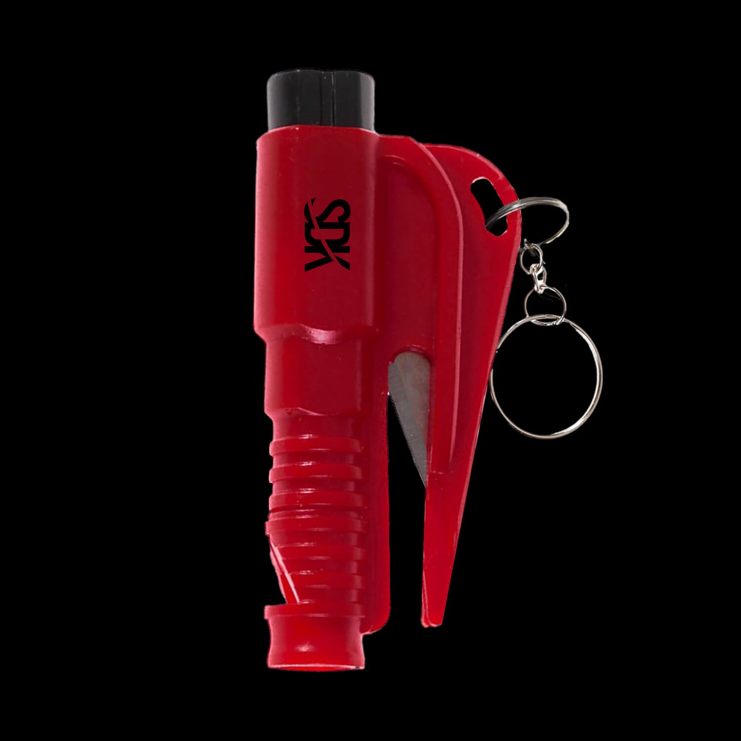 SDK Escape Tool Red (all-in-one seat belt cutter, window breaker and whistle)