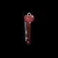 SDK Heart Key Knife Red (stainless steel heart-shaped flip knife)