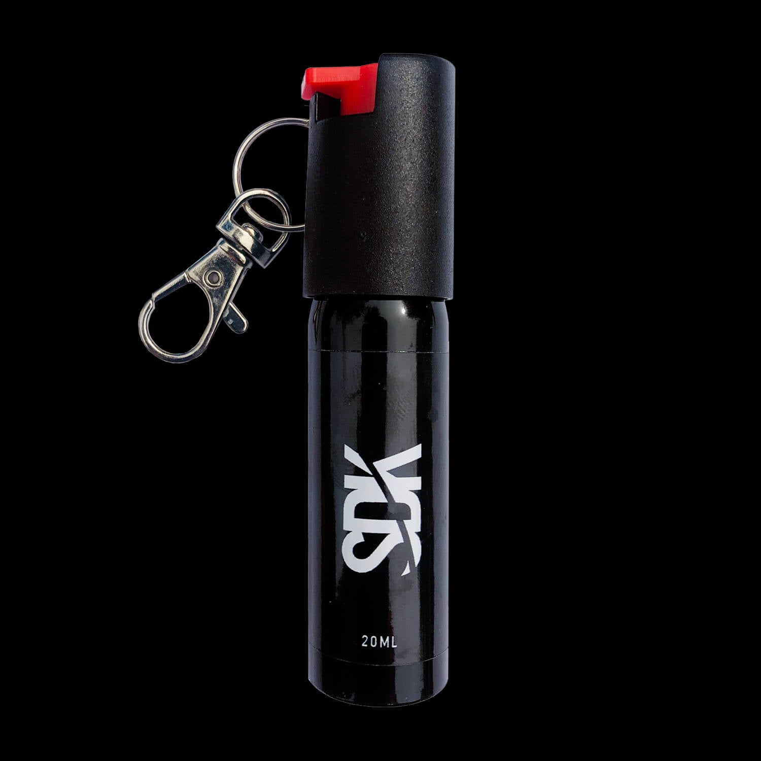 SDK Kit Black Pepper Spray (20ml compact Pepper Spray with keychain attachment)