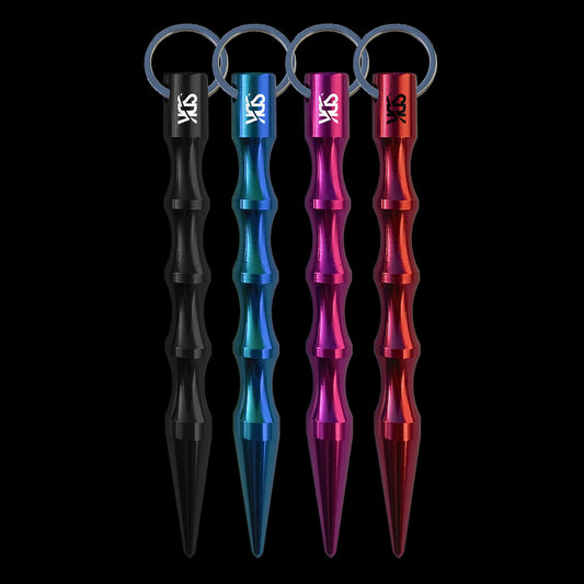 SDK Kubaton Stick Black, Blue, Pink and Red (stainless steel impact tool)