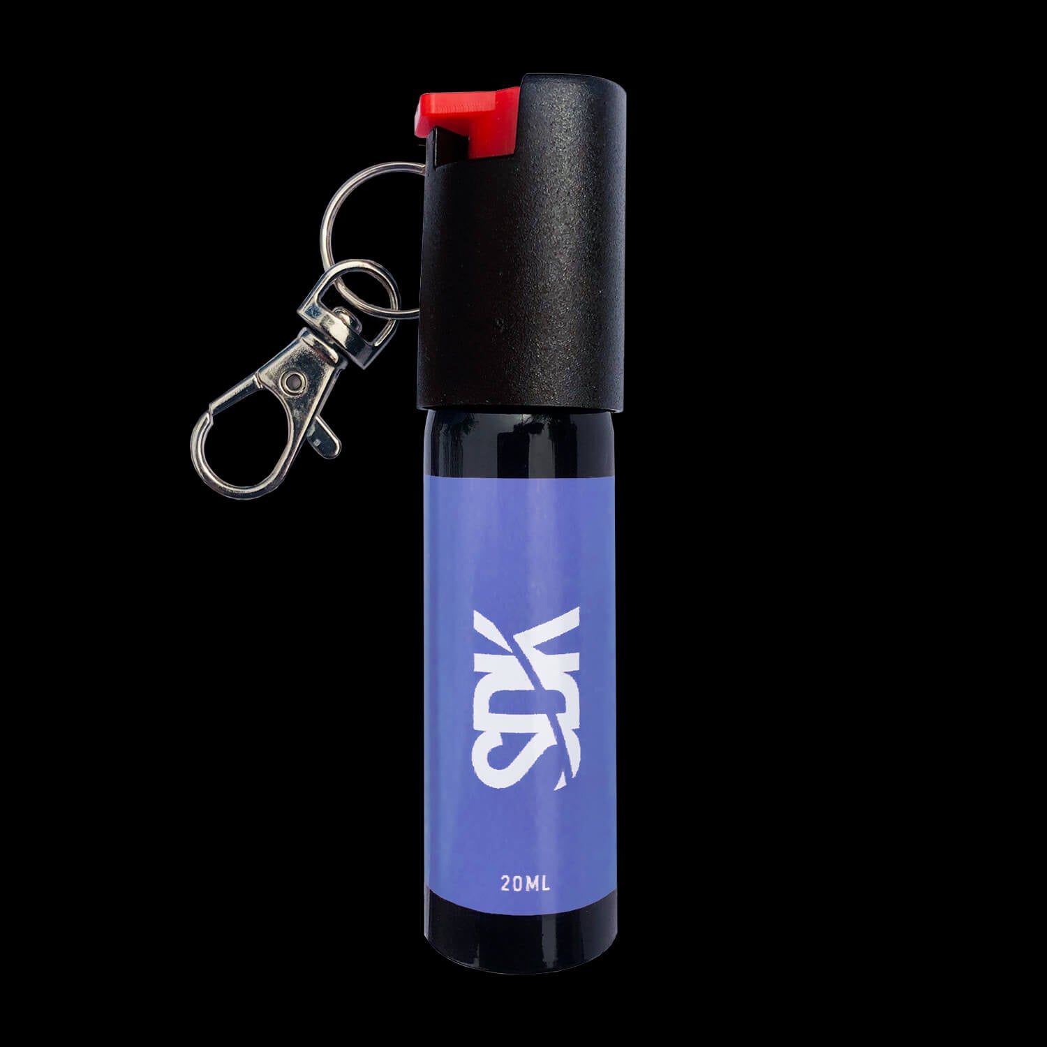 SDK Pepper Spray Blue (20ml compact Pepper Spray with keychain attachment)